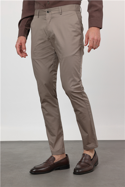 Yan Cep Slim Fit Pamuklu Chino Pantolon 1003260168
