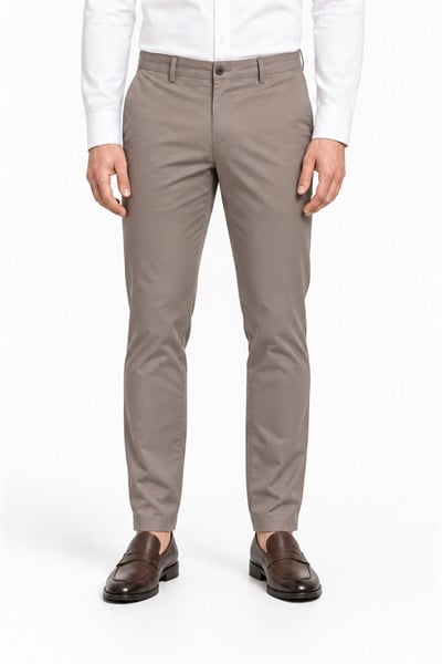 Vizon Yan Cep Slim Fit Pamuklu Chino Pantolon 1003260168