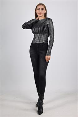 Z1464 KLS11 Klasik Denim Pantolon - Siyah