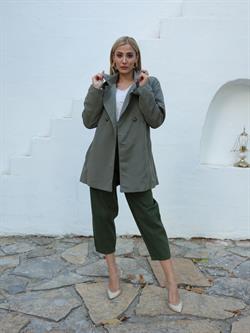 Z1867 38102 Trenchcoat - Haki