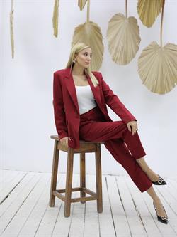 Z1904 71154 Pantolon - Bordo