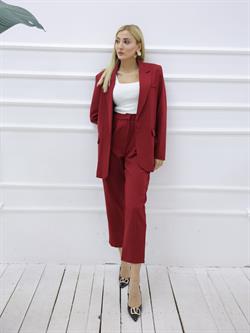 Z1904 71154 Pantolon - Bordo