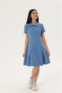 Z2013 8474 Elbise - İndigo