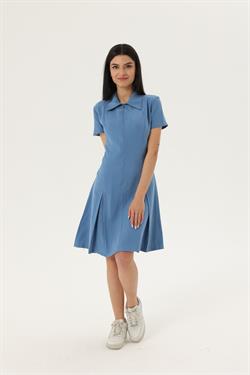 Z2013 8474 Elbise - İndigo