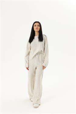 Z2019A 51132 Pantolon - Taş/Siyah