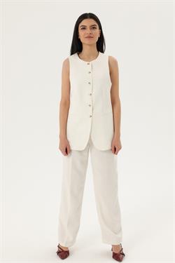 Z2049A 257213 Pantolon - Ekru