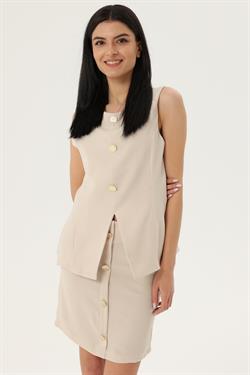 Z2052U MD Yelek - Bej