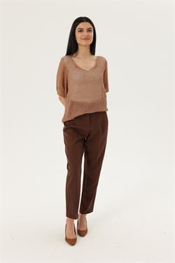 Z2056 1111 Pantolon - Kahve