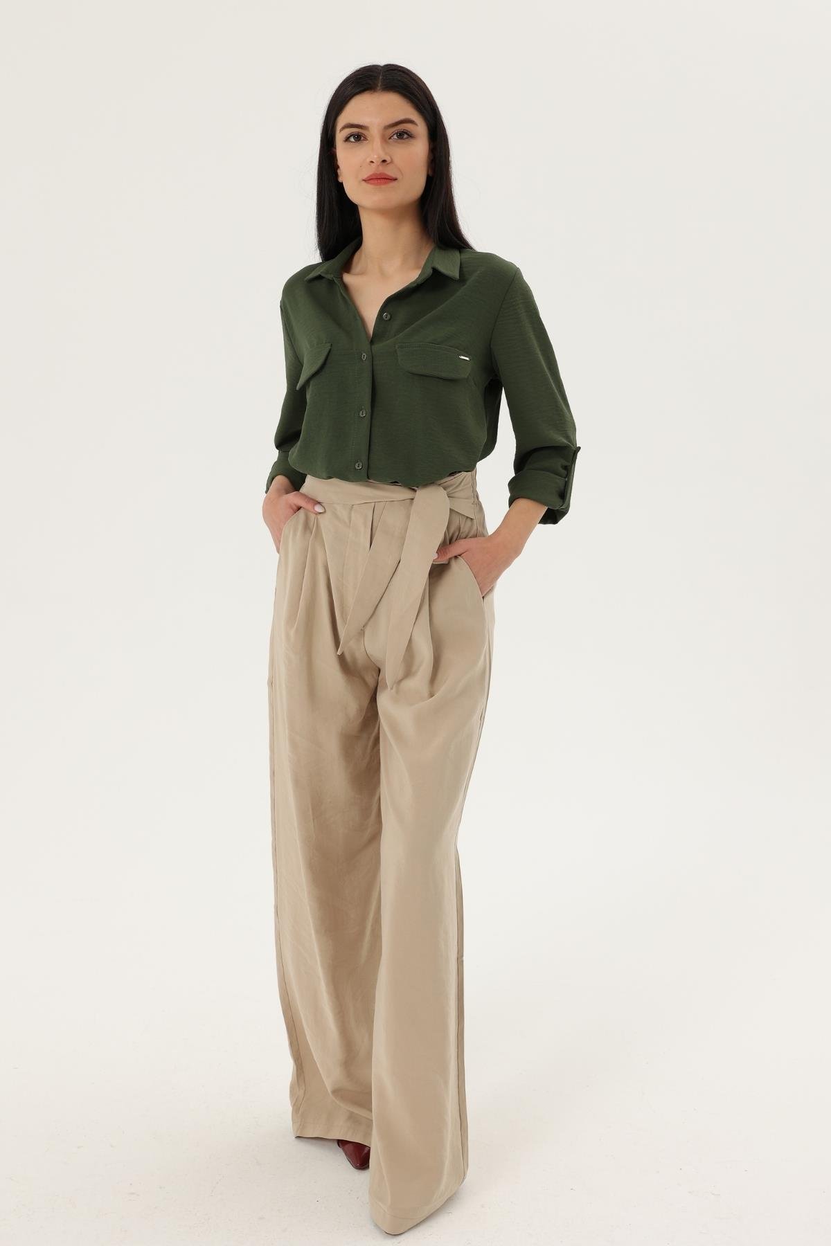 Z2057 2590 Pantolon - Bej