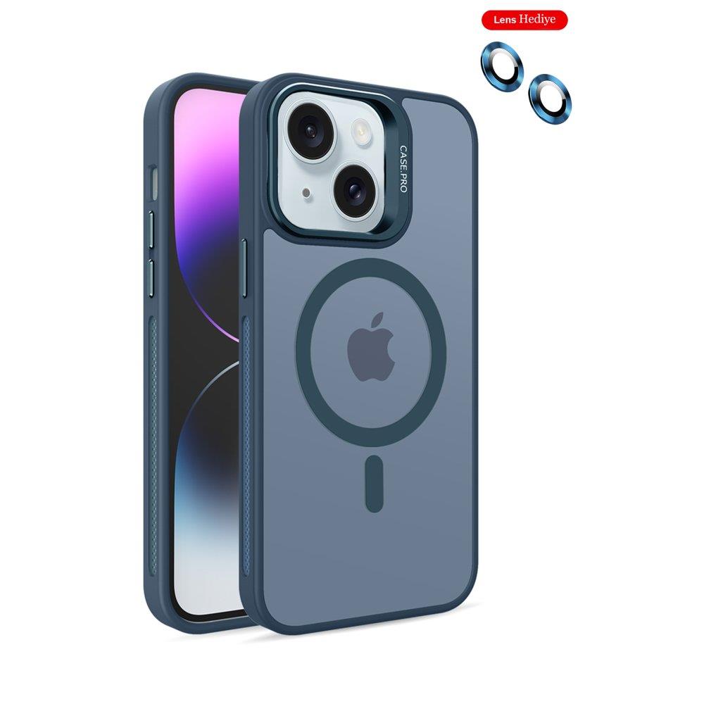 Case Pro Lacivert iPhone 15 Plus