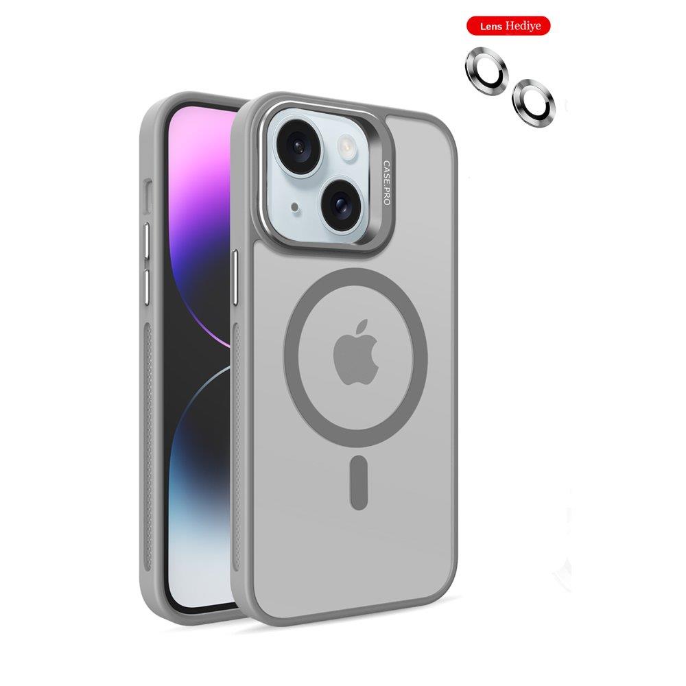 Case Pro Natural Titanyum iPhone 15 Plus