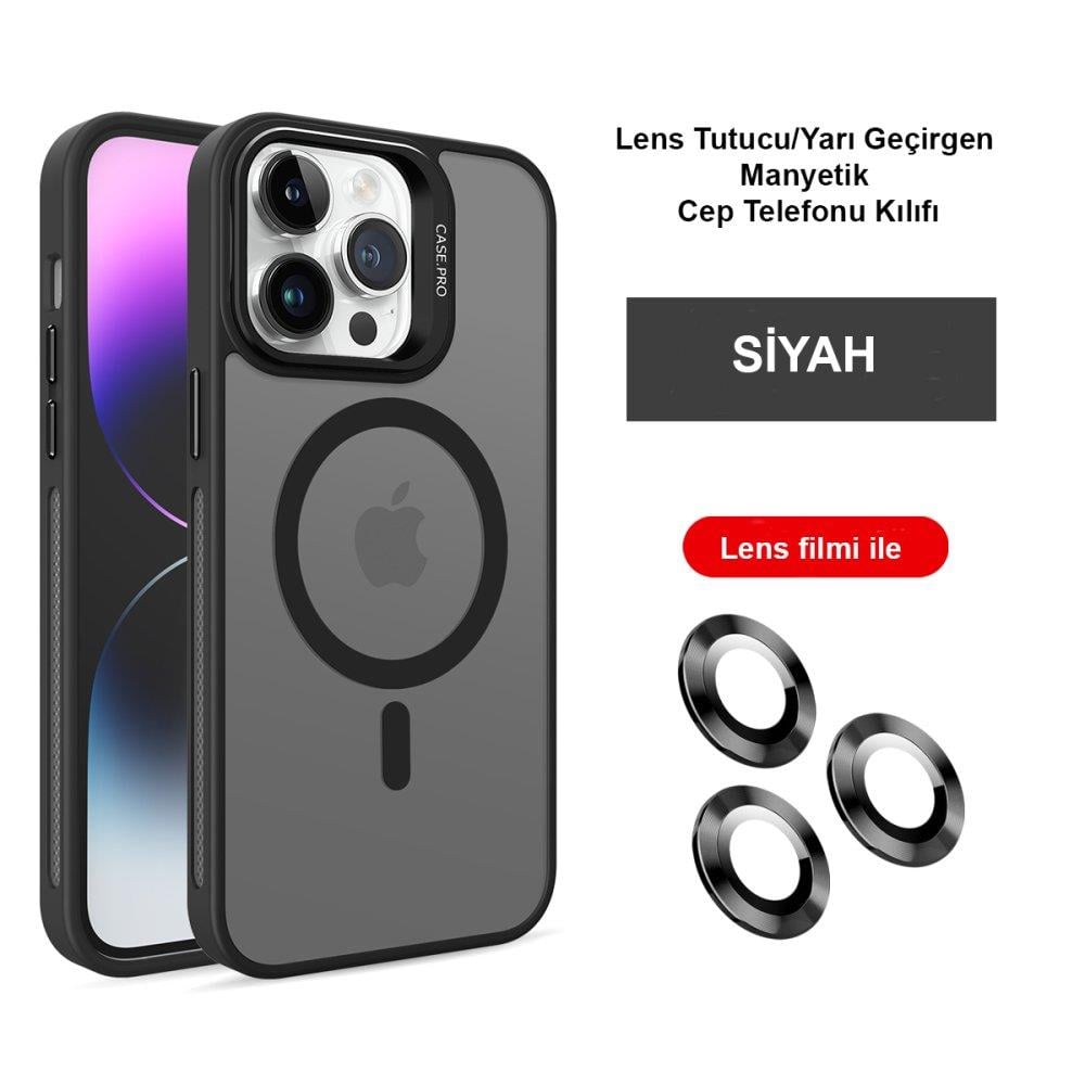 Case Pro Siyah iPhone 15 Pro Max