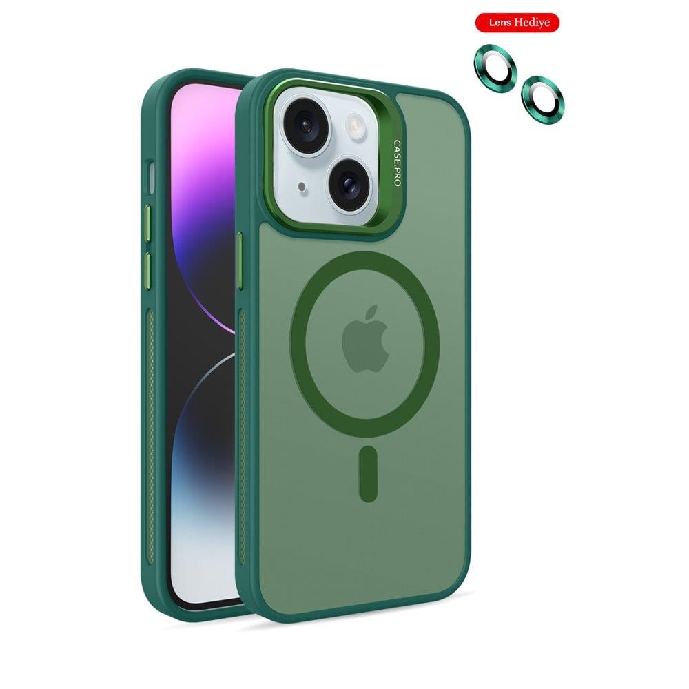 Case Pro Yeşil iPhone 15 Plus 