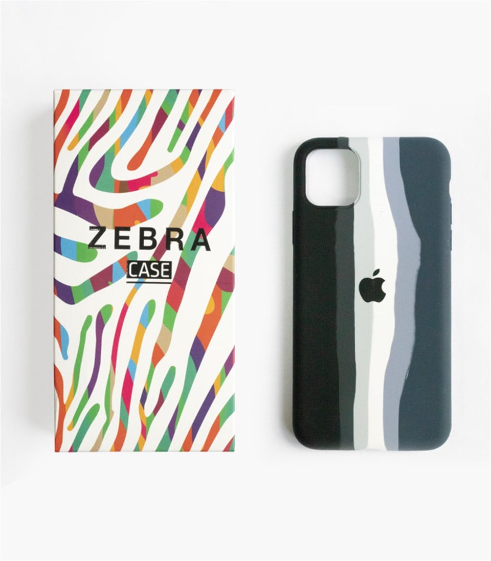 Iphone 11 Rainbow Black Lansman Kılıf