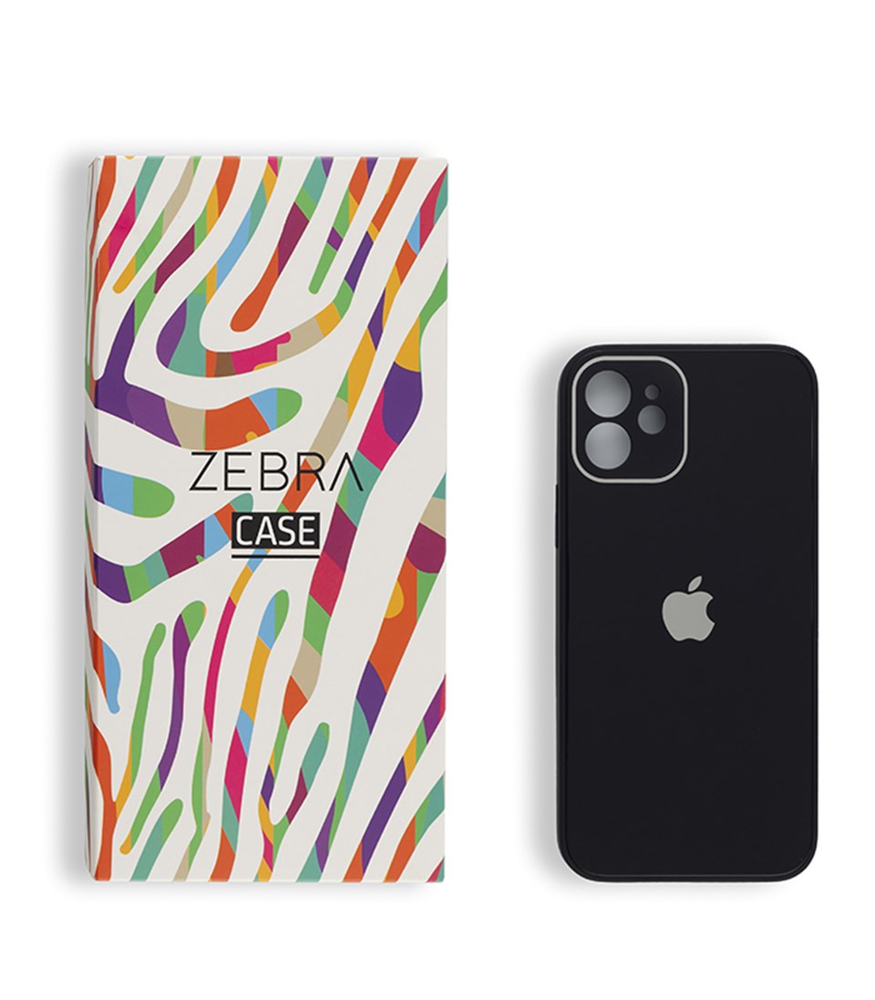 Iphone 11 Siyah Glass Serisi Kılıf