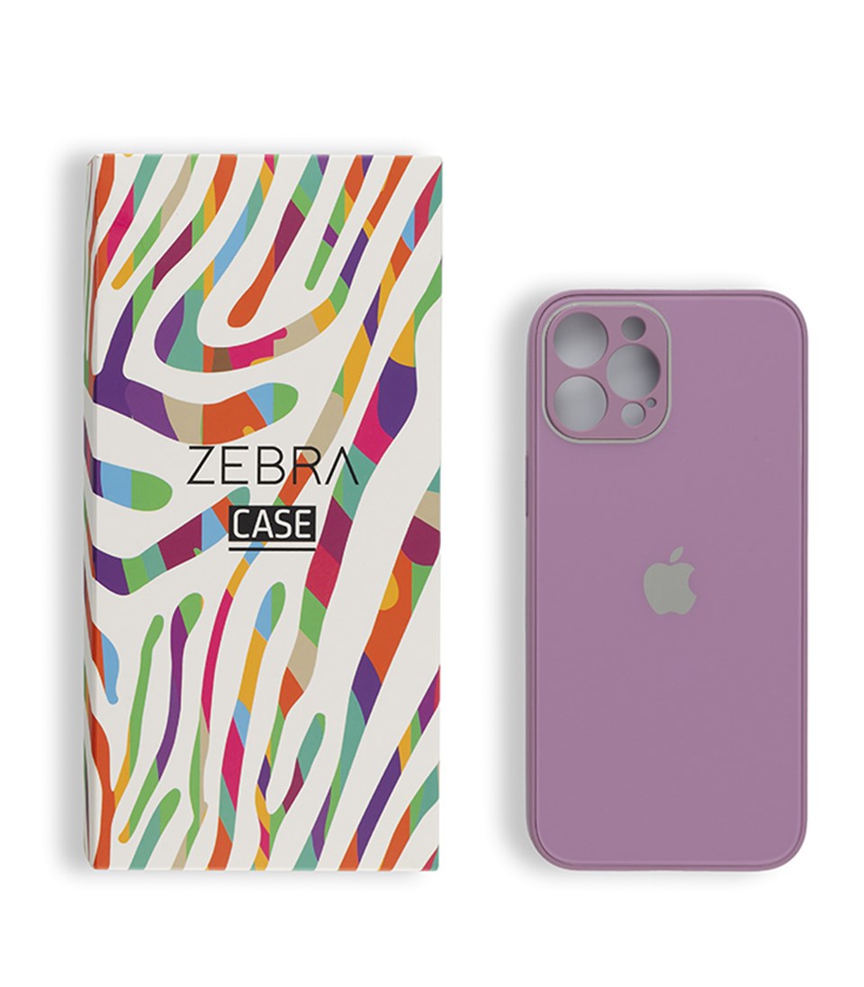Iphone 12 Pro Max Rose Pink Glass Serisi Kılıf