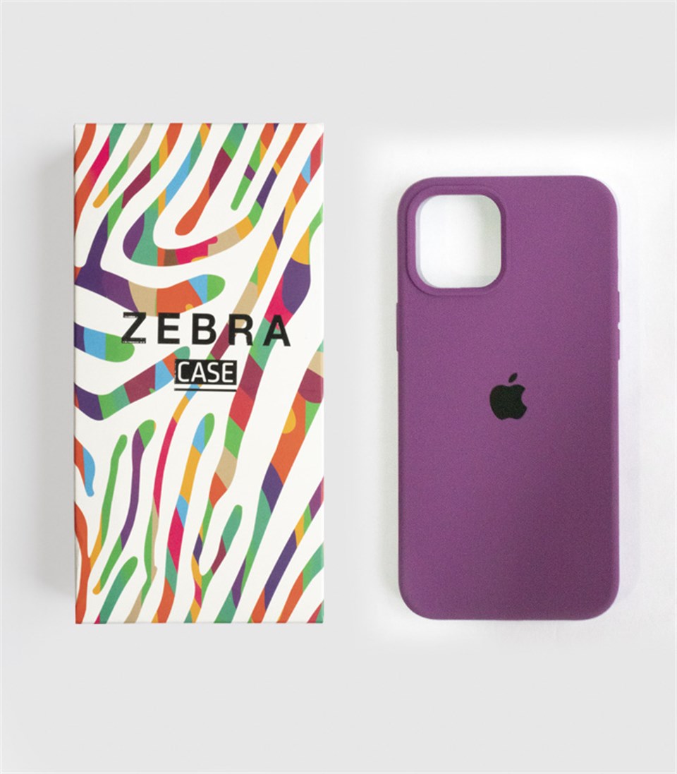 Iphone 12/12 Pro Medium Purple Lansman Kılıf