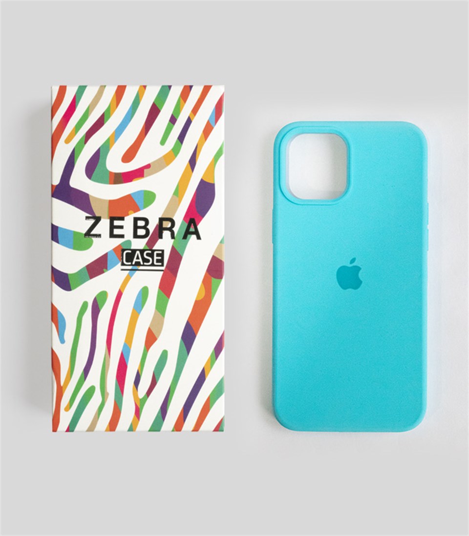 Iphone 12/12 Pro Smurf Blue Lansman Kılıf