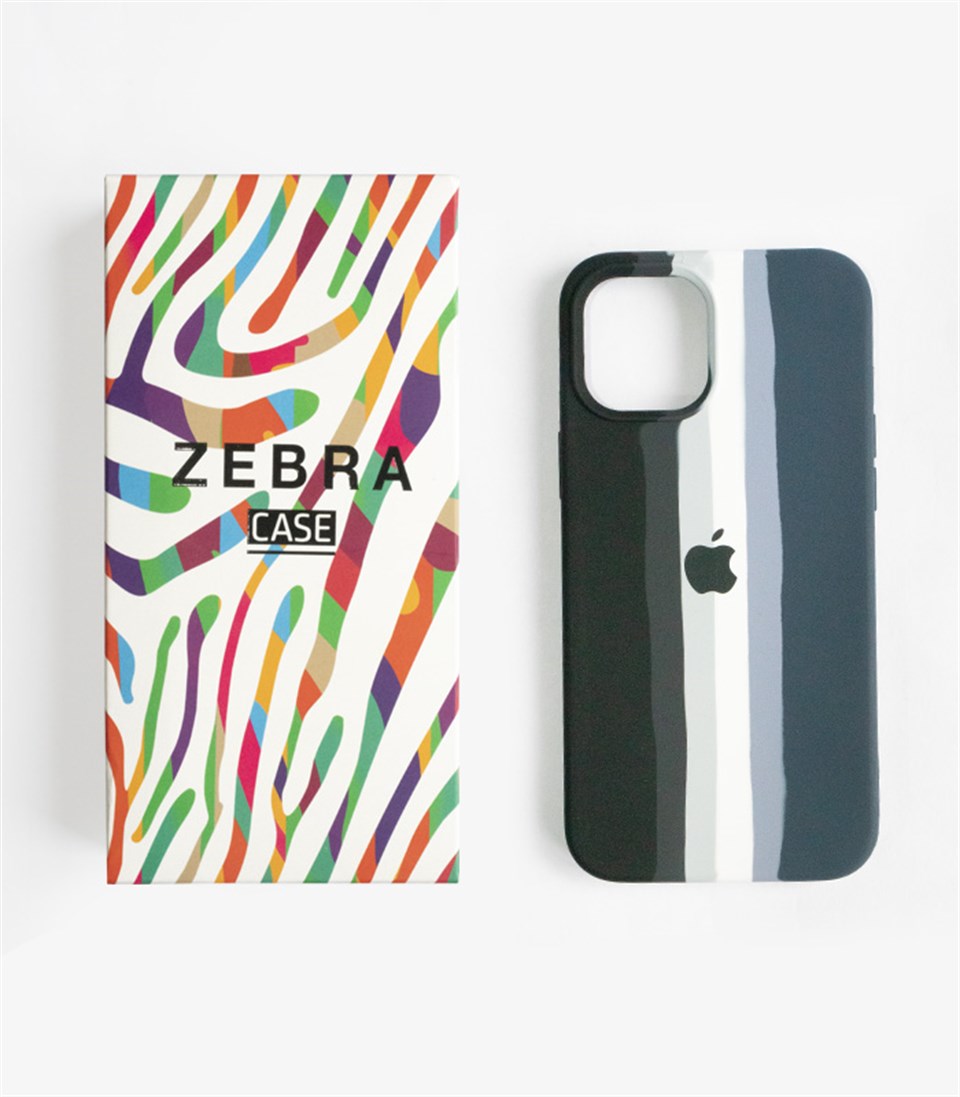 Iphone 13 Pro Max Rainbow Black Lansman Kılıf