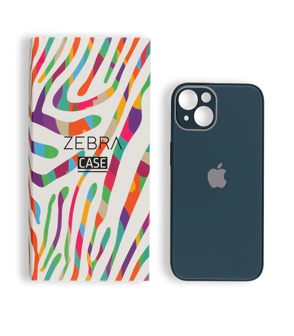 Iphone 14 Plus Çam Yeşili Glass Serisi Kılıf
