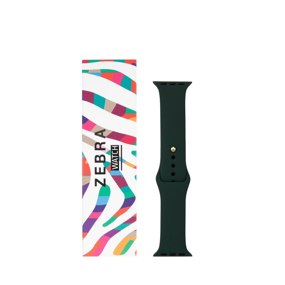 Siyah-Siyah Apple Watch Spor Kordon 