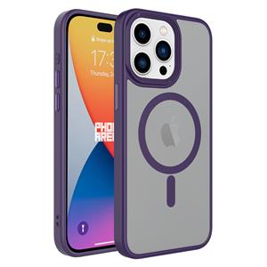 Flet Serisi Derin Mor Magsafe 15 Pro Max 