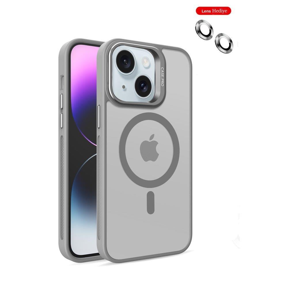Case Pro Natural Titanyum iPhone 15 Plus
