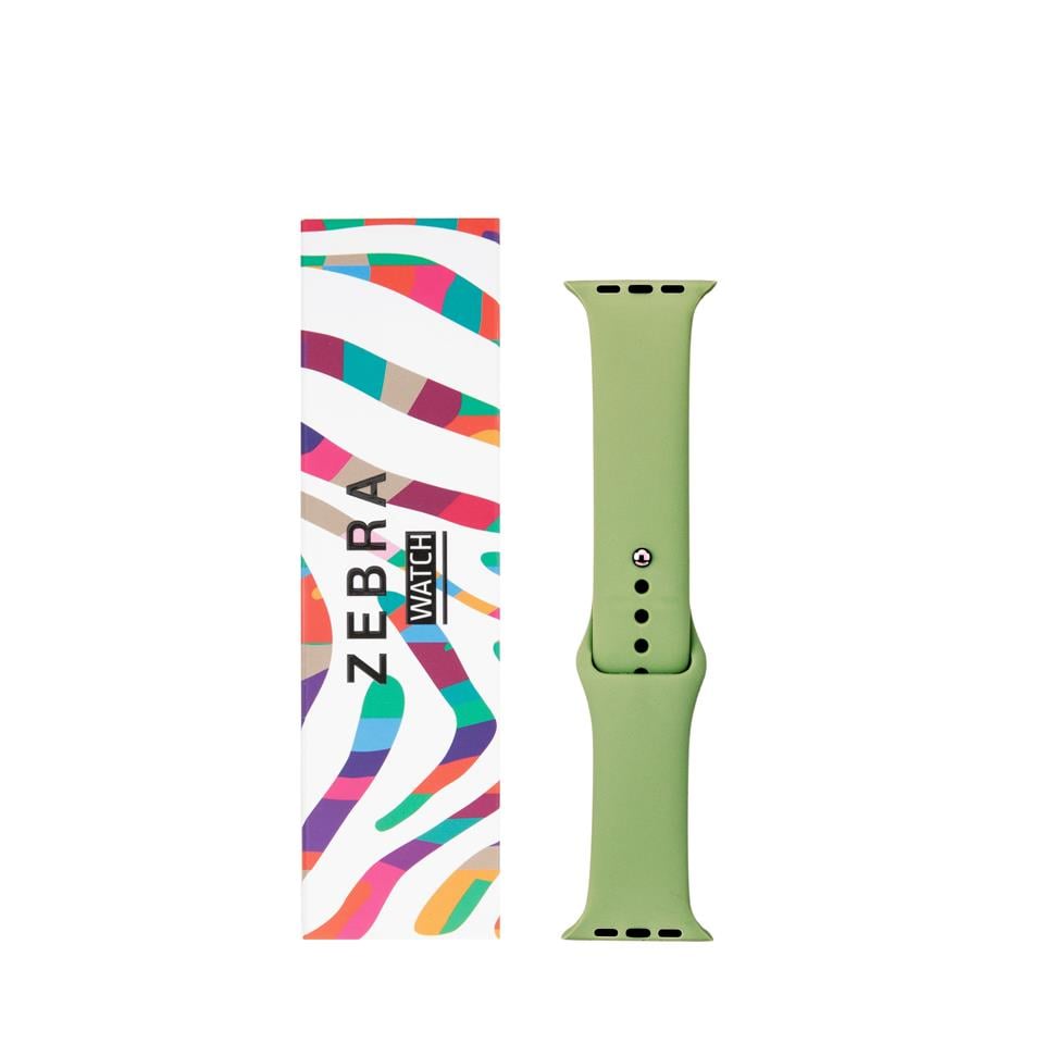 Fıstık Yeşili Silikon Apple Watch Kordon 