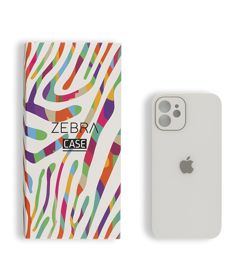 Iphone 11 Beyaz Glass Serisi Kılıf