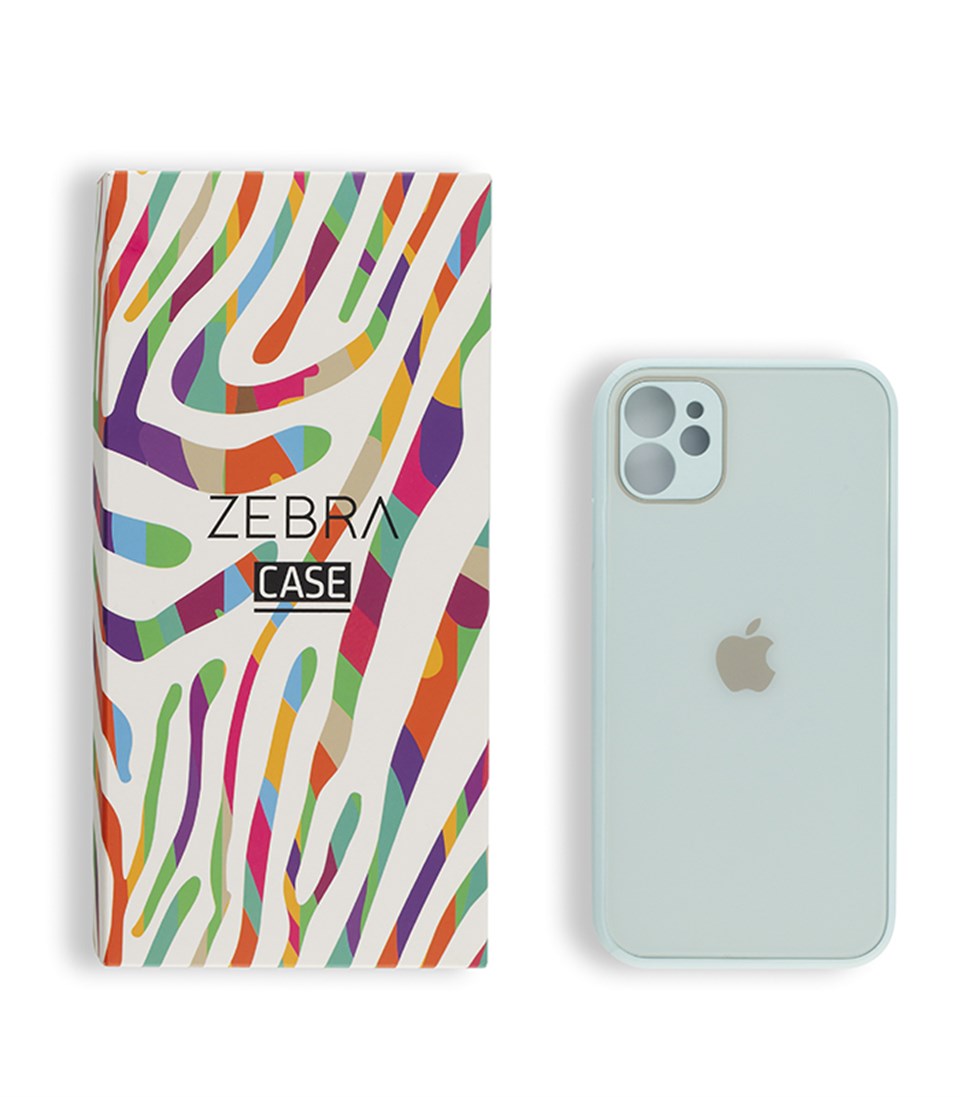 Iphone 11 Ice Blue Glass Serisi Kılıf