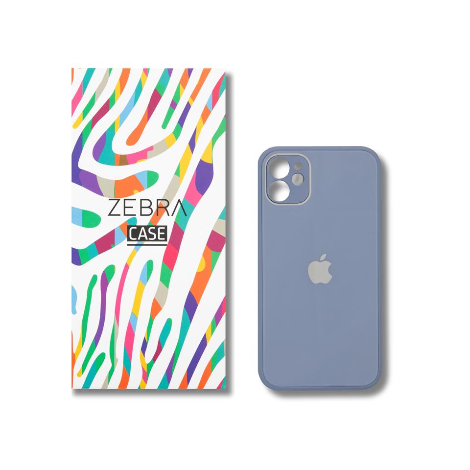 Iphone 11 Lavender Gray Glass Serisi Kılıf