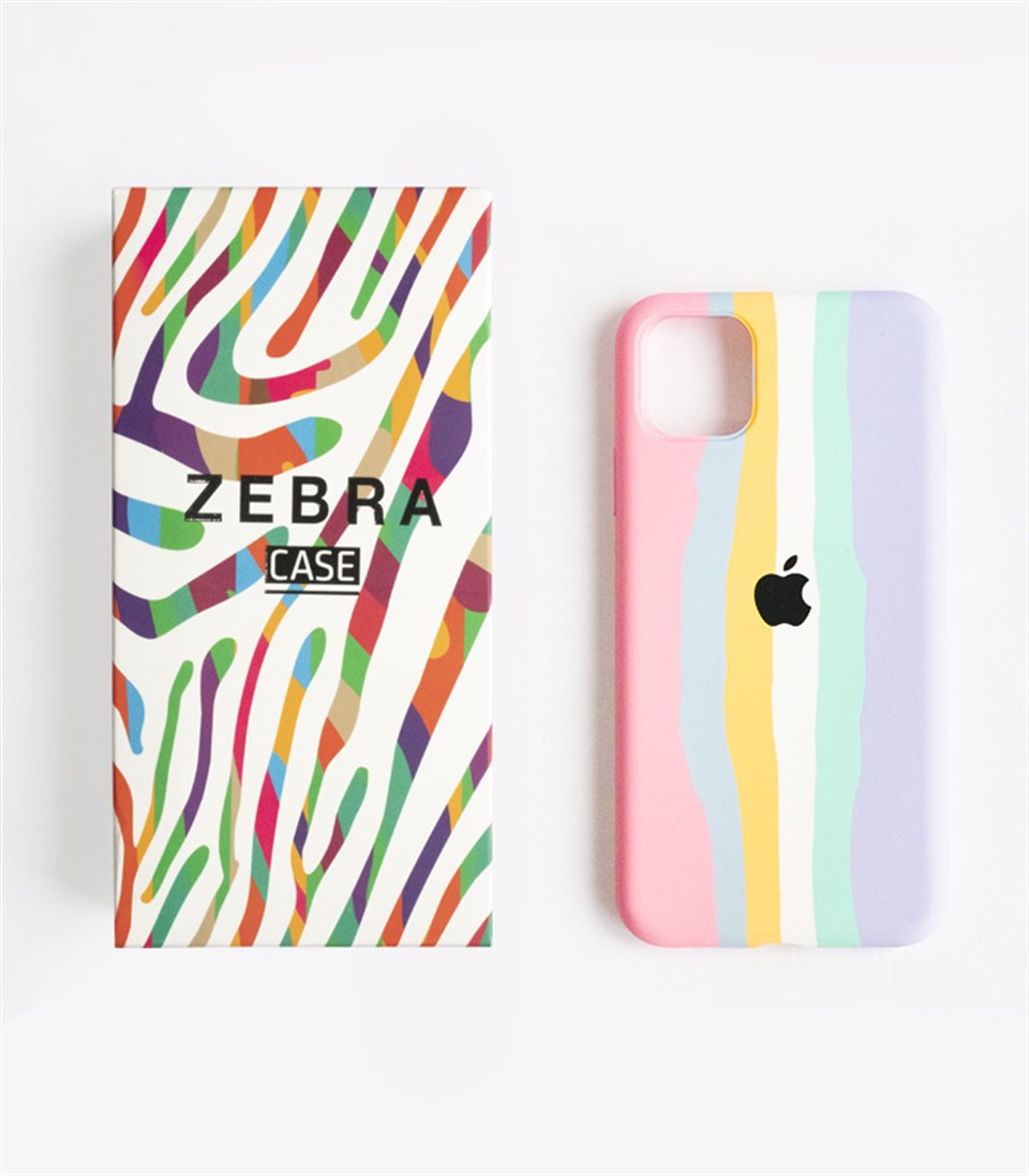 Iphone 11 Pro Rainbow Candy Lansman Kılıf