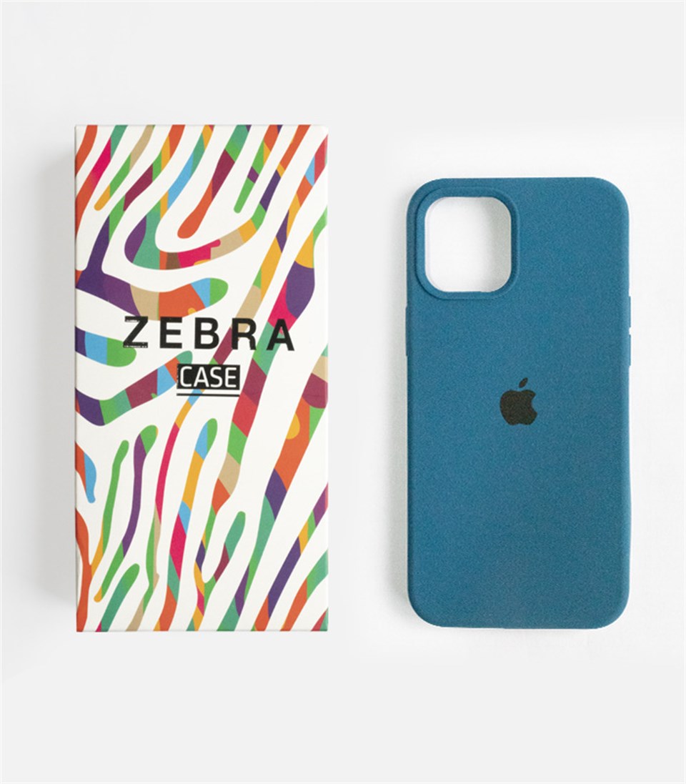 Iphone 12 Mini Midnight Blue Lansman Kılıf