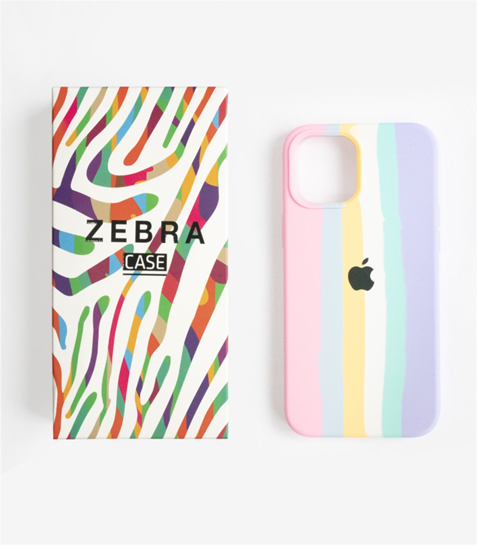 Iphone 12 Mini Rainbow Candy Lansman Kılıf