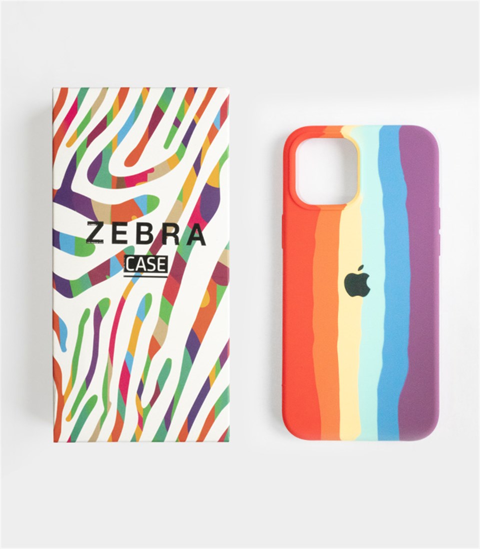 Iphone 12 Mini Rainbow Lansman Kılıf