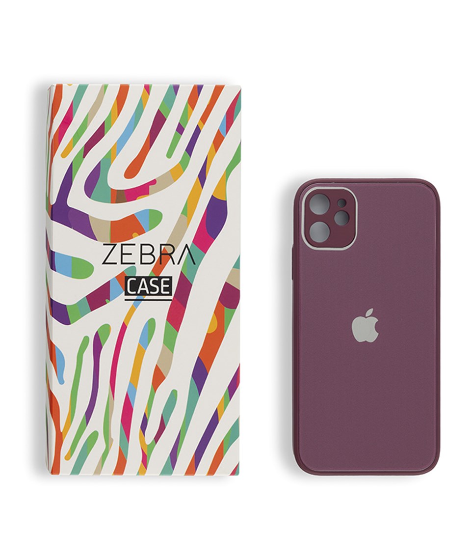 Iphone 12 Mürdüm Glass Serisi Kılıf
