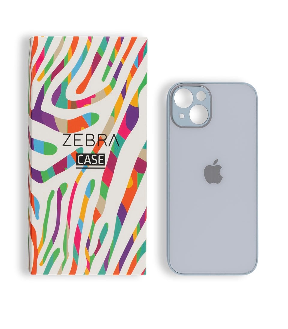 Iphone 13 Ice Blue Glass Serisi Kılıf