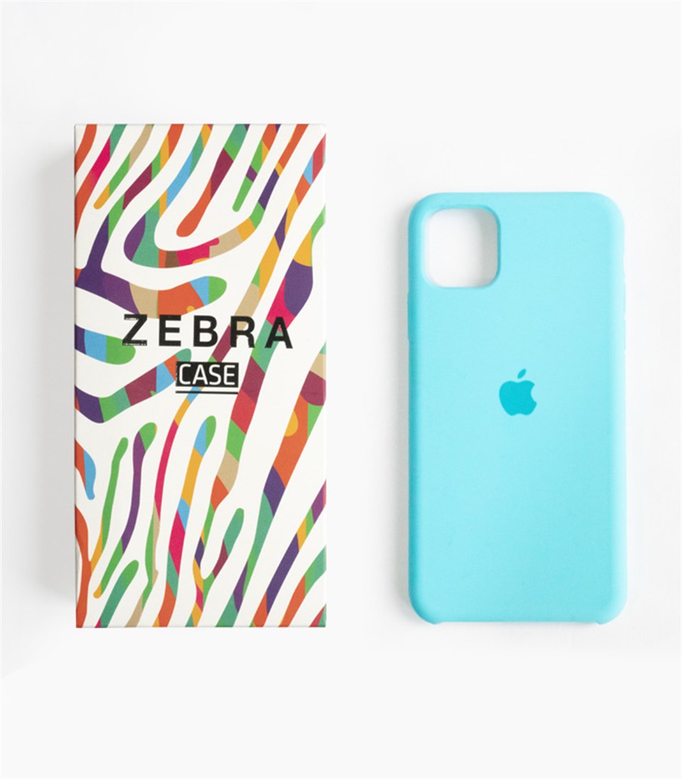 Iphone 13 Pro Max Smurf Blue Lansman Kılıf