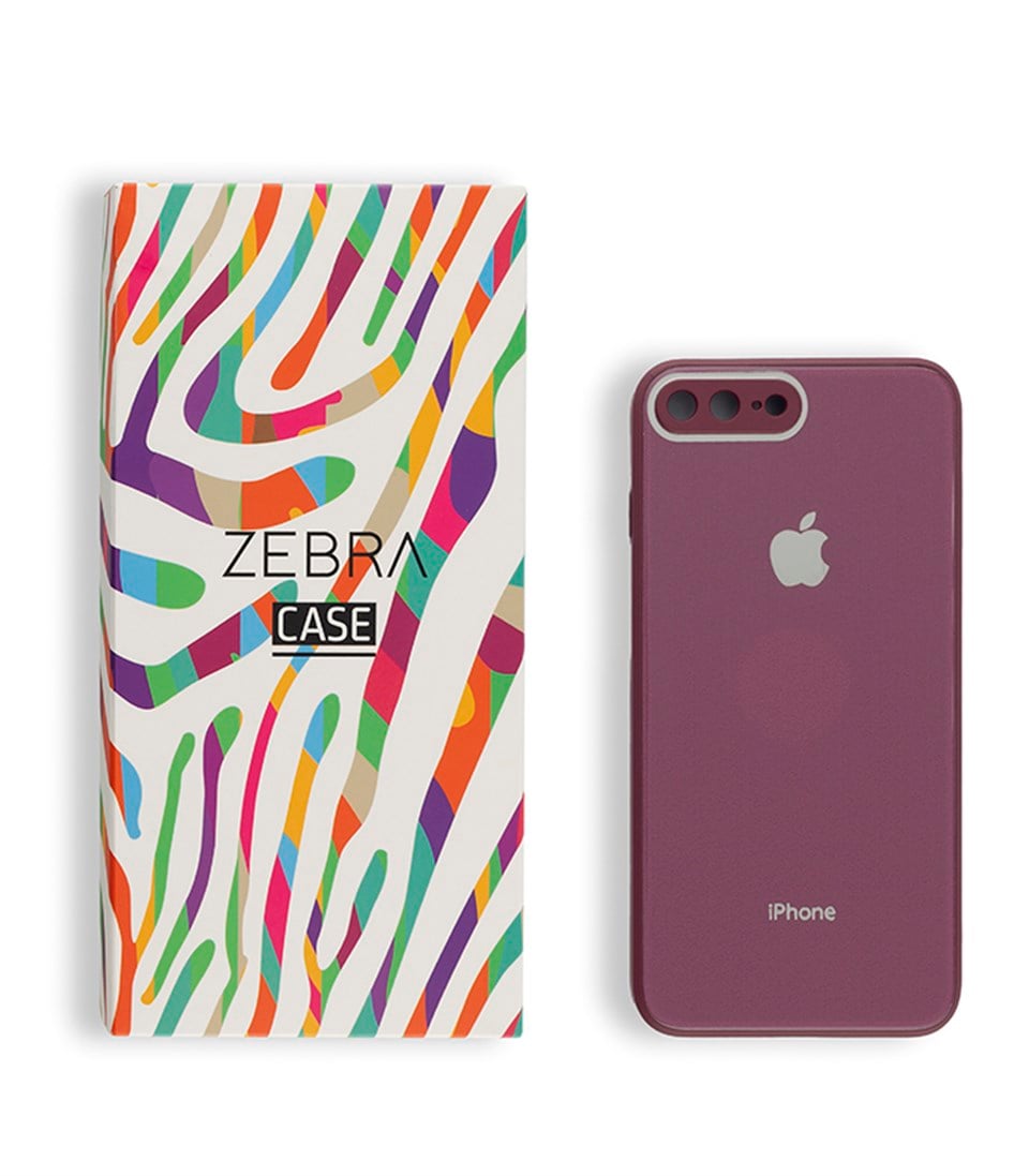 Iphone 7 Plus / 8 Plus Mürdüm Glass Serisi Kılıf