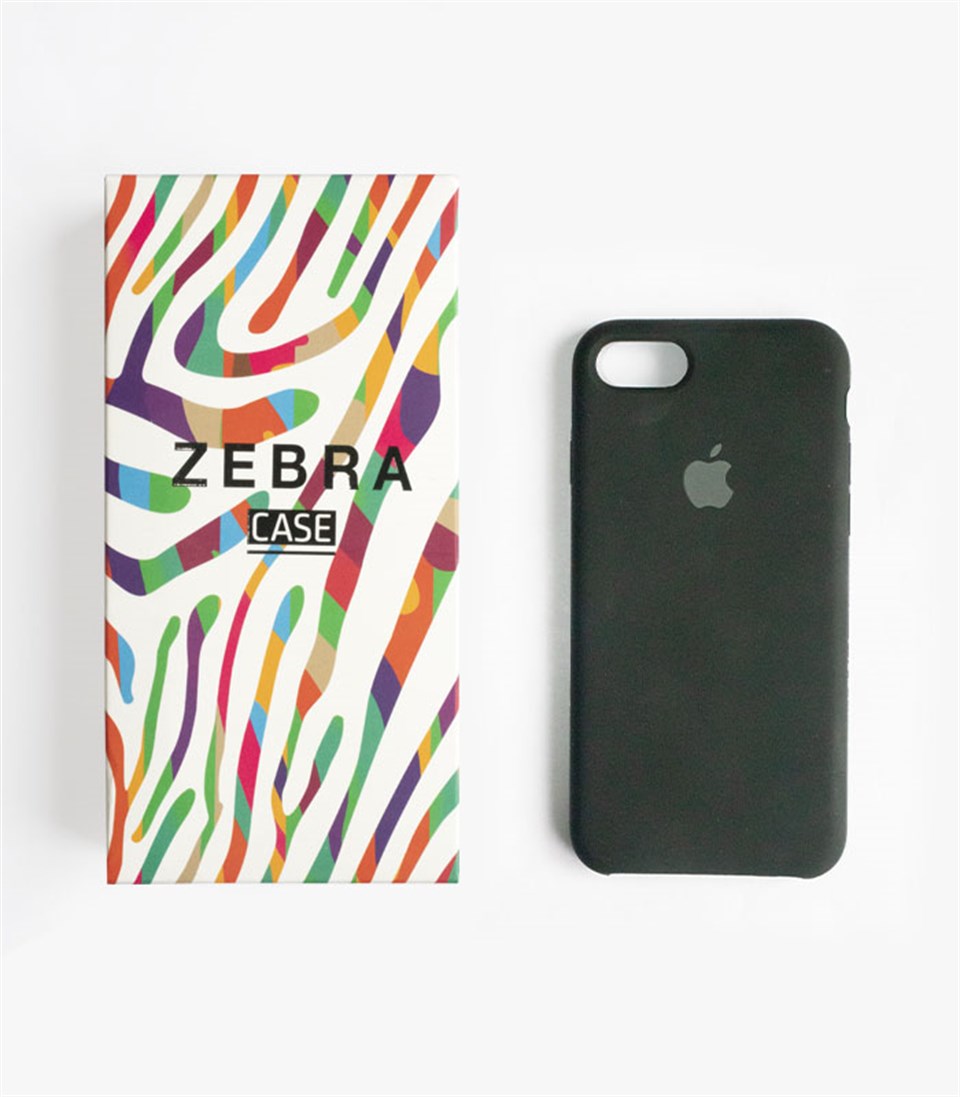 Iphone 7/8 Siyah Lansman Kılıf