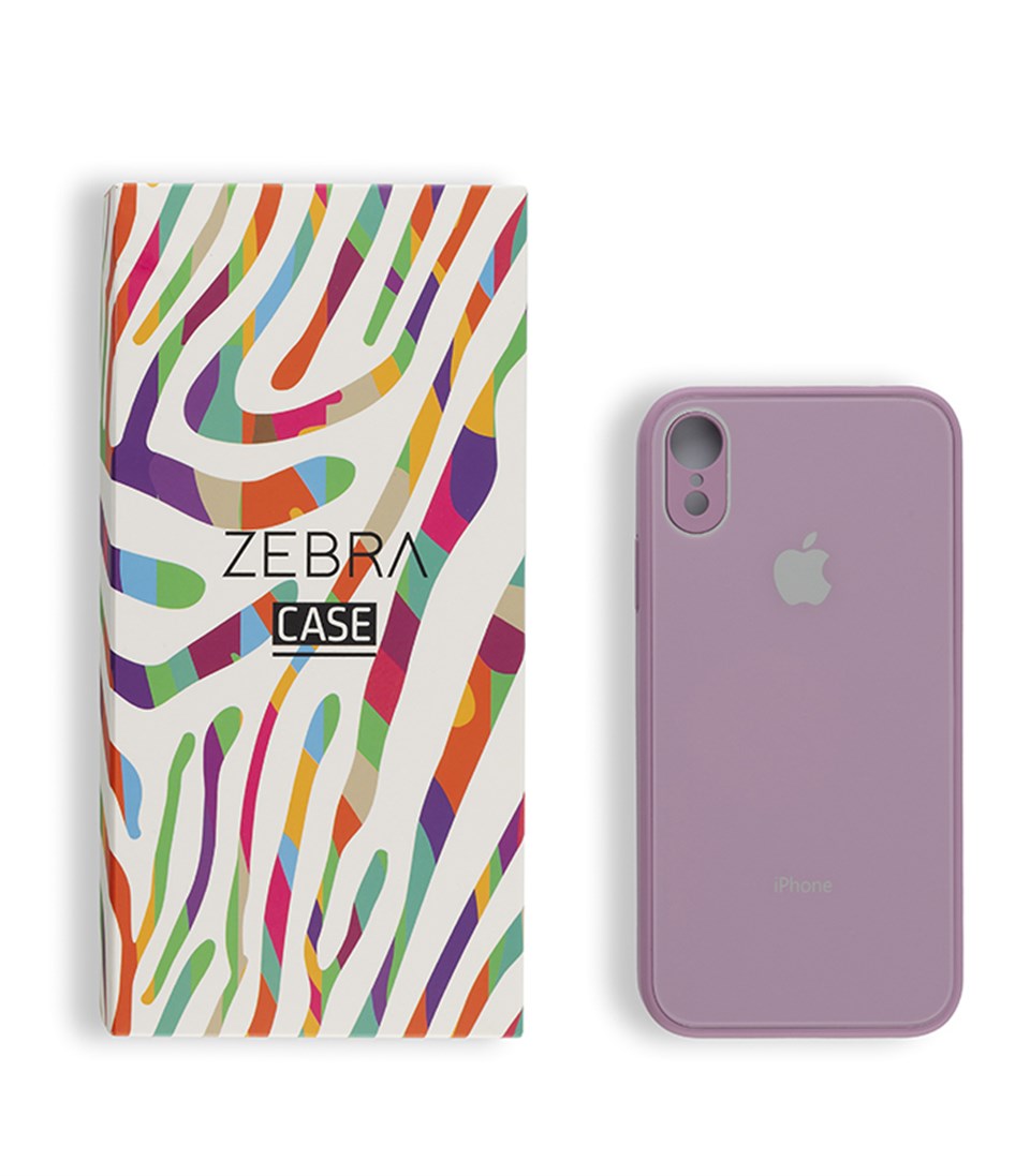 Iphone XR Rose Pink Glass Serisi Kılıf