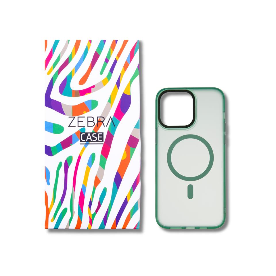 Pixel Serisi Forest Green 14 Pro Max Kılıf