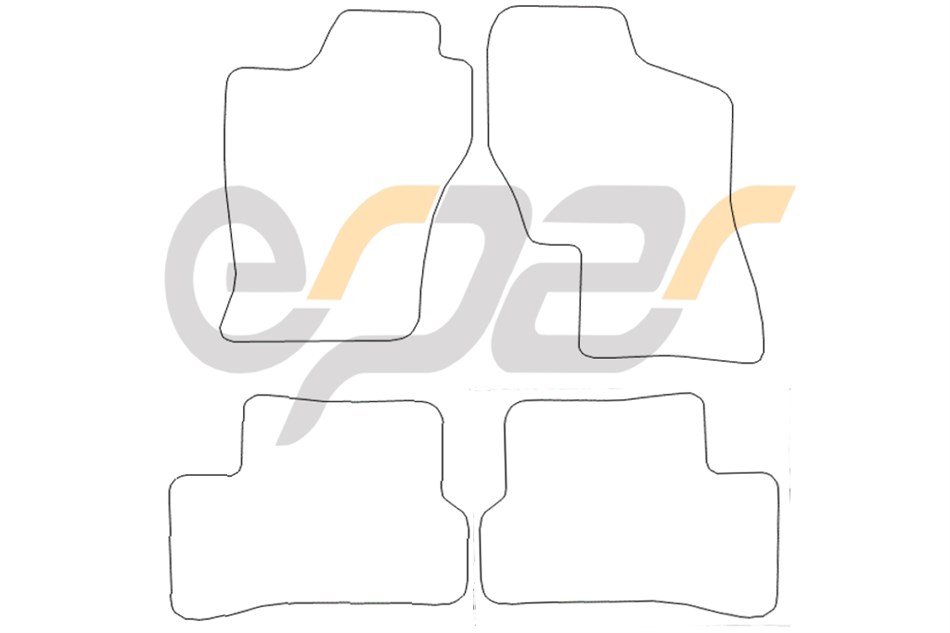 Hyundai Accent Blue Halı Paspas 2010 Sonrası 