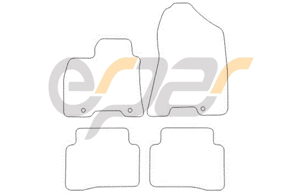 Hyundai Tucson 2015 Sonrası Kauçuk Paspas