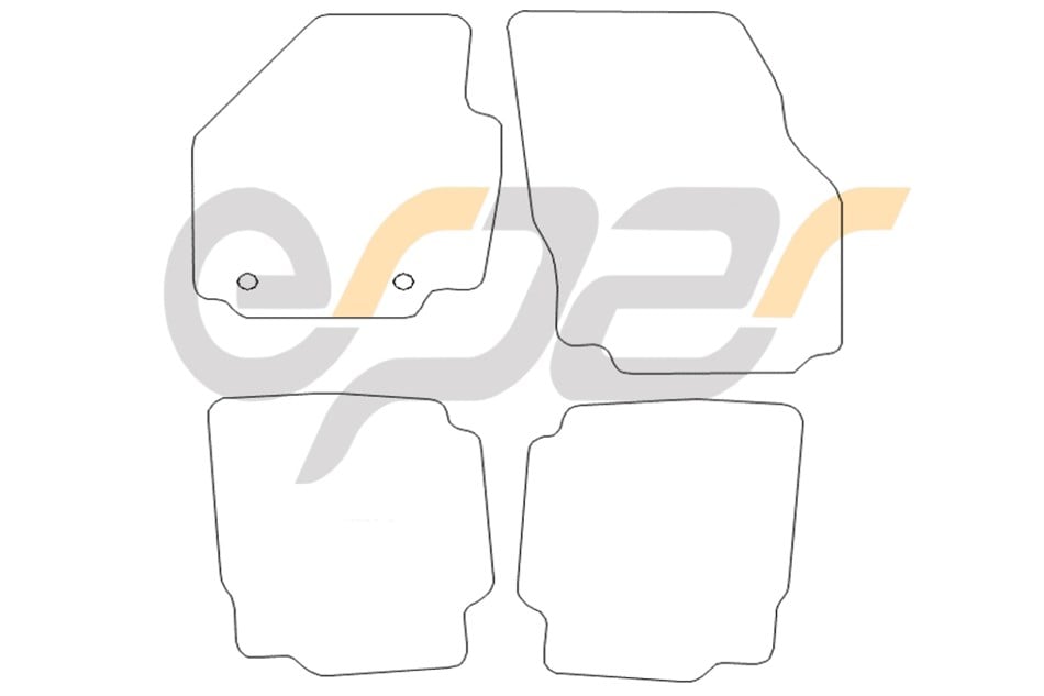 Ford Mondeo Halı Paspas 2007-2013 Arası 