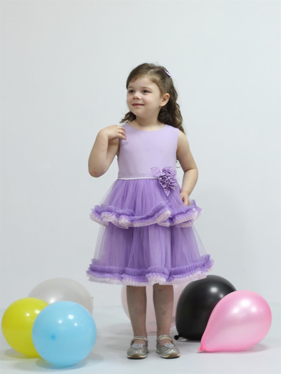 23017 Elbise Fıfır Etek 2/5