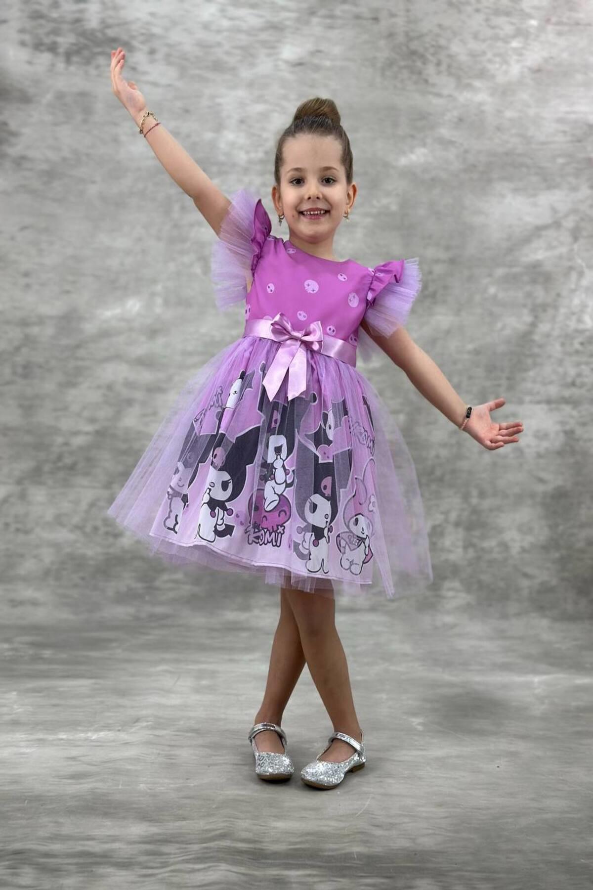 KUROMİ KREP ELBİSE