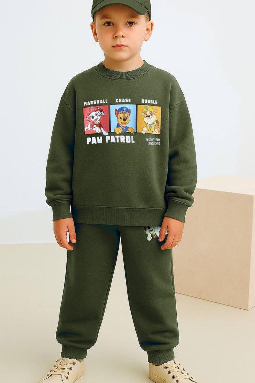 Sevimli Köpek Baskılı  Takım