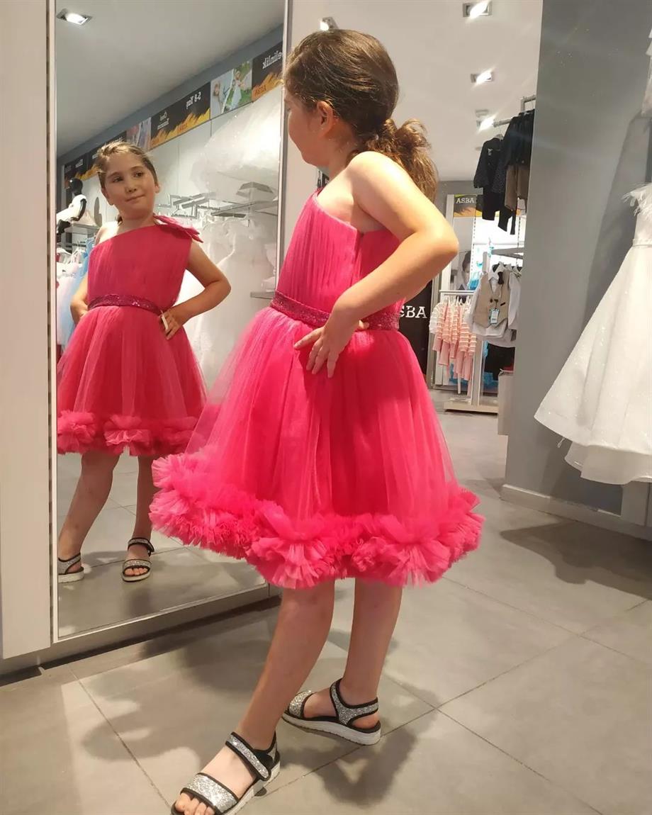 Tek Omuzkabarık Elbise