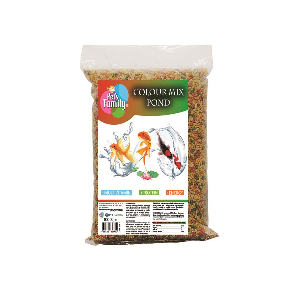 Pets Family Colour Mıx Pond 1 Kg